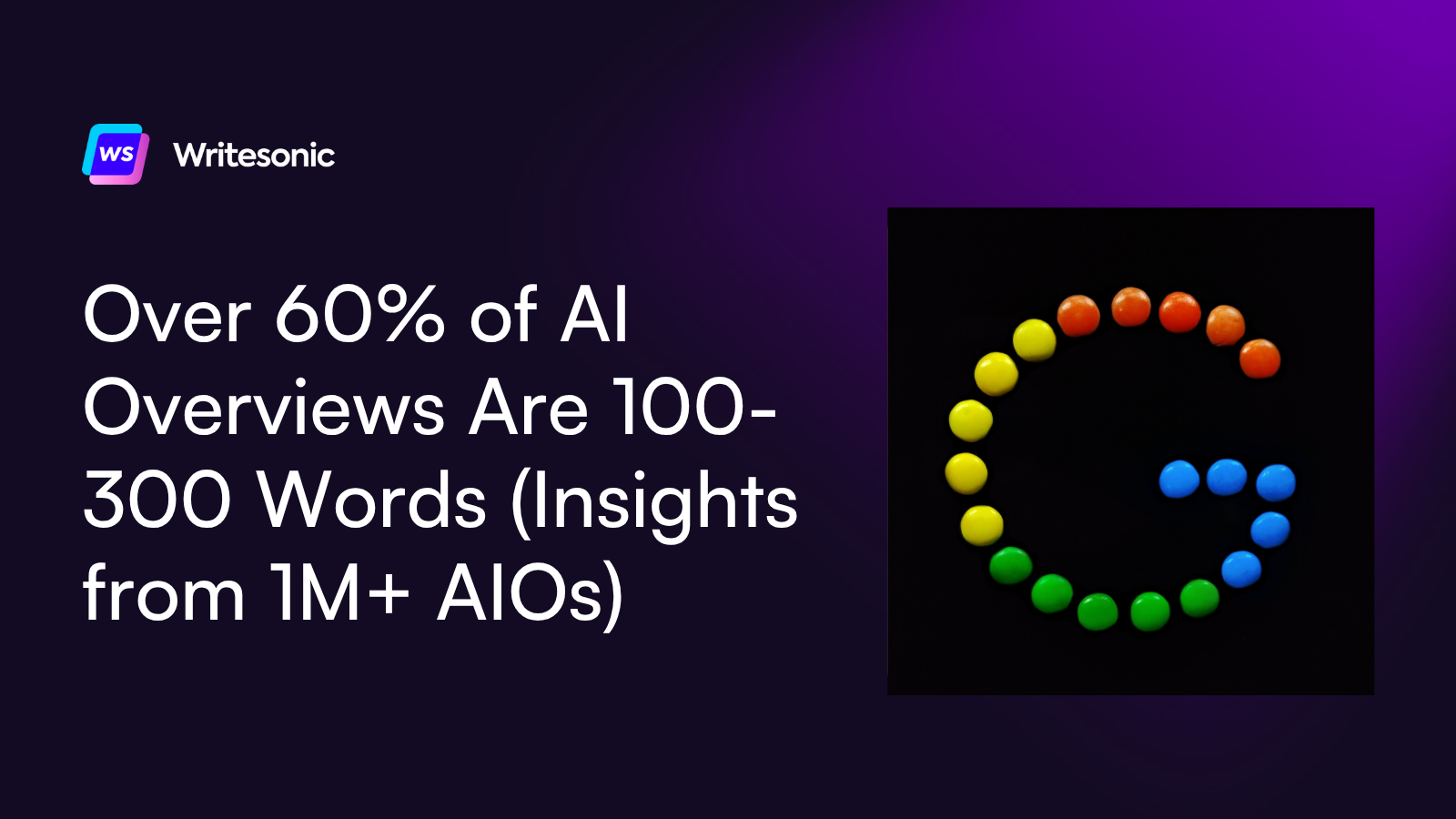 Nearly 60% of AI Overviews Are 100-300 Words (Insights from 1M+ AIOs)