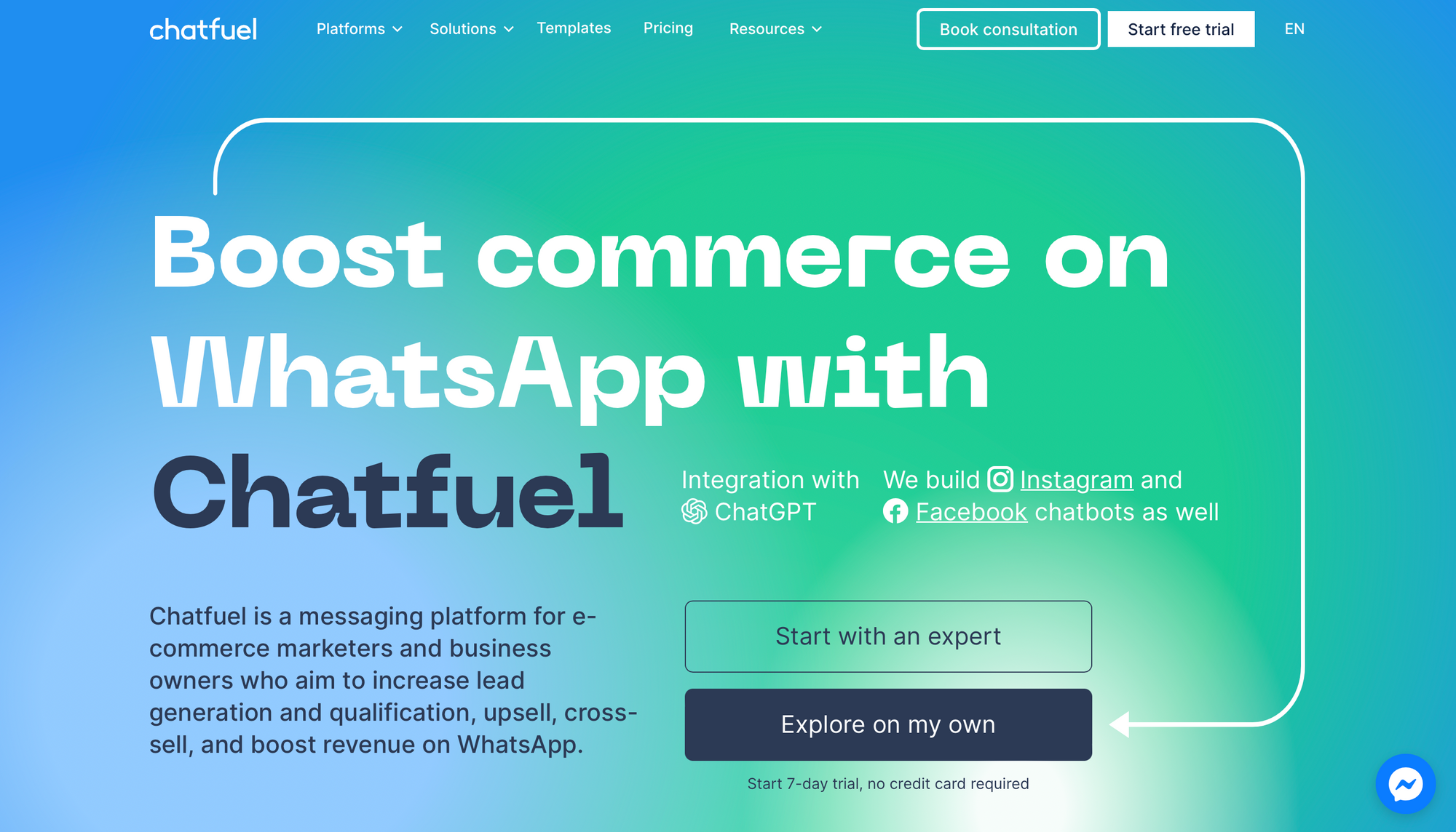 Chatfuel - Shopping bots for ecommerce