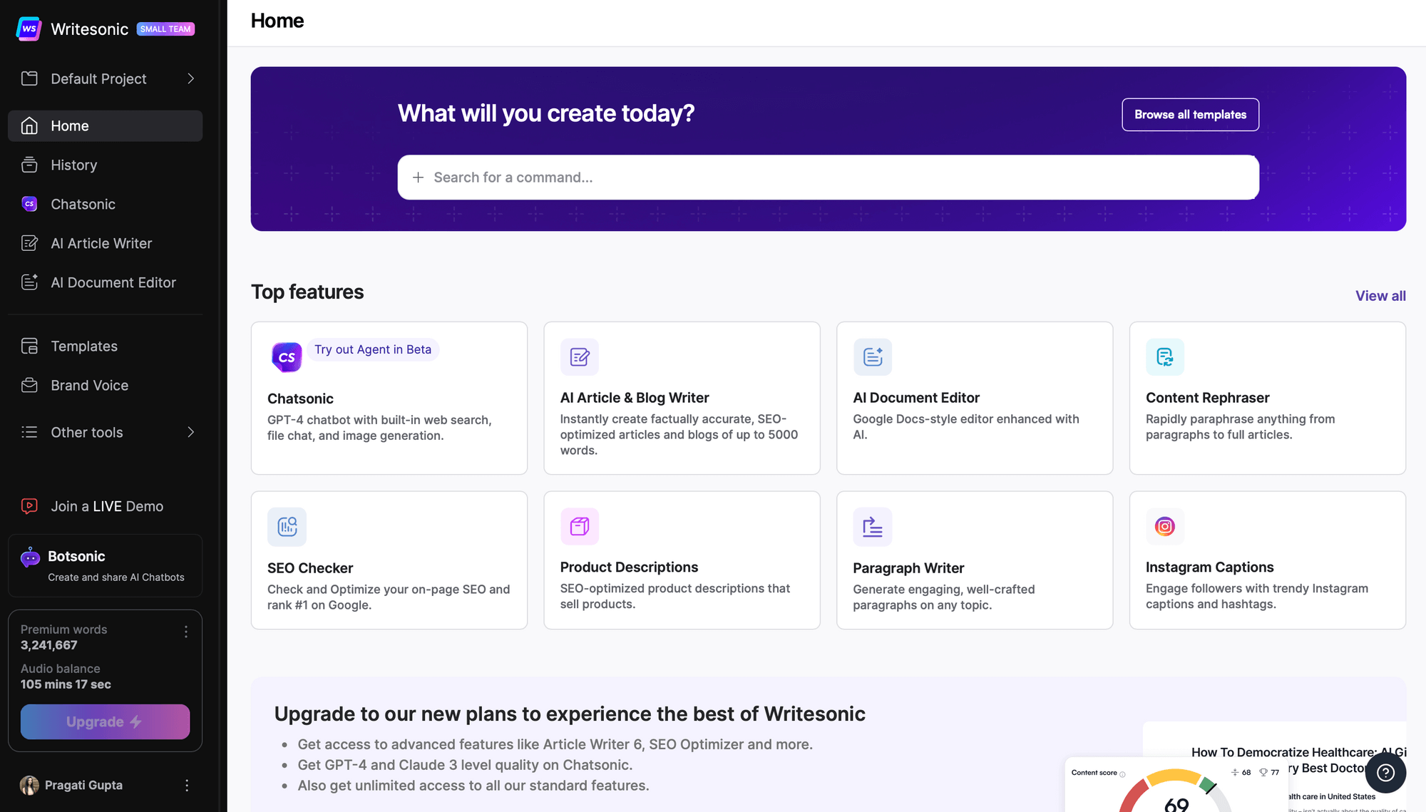 top feature product features