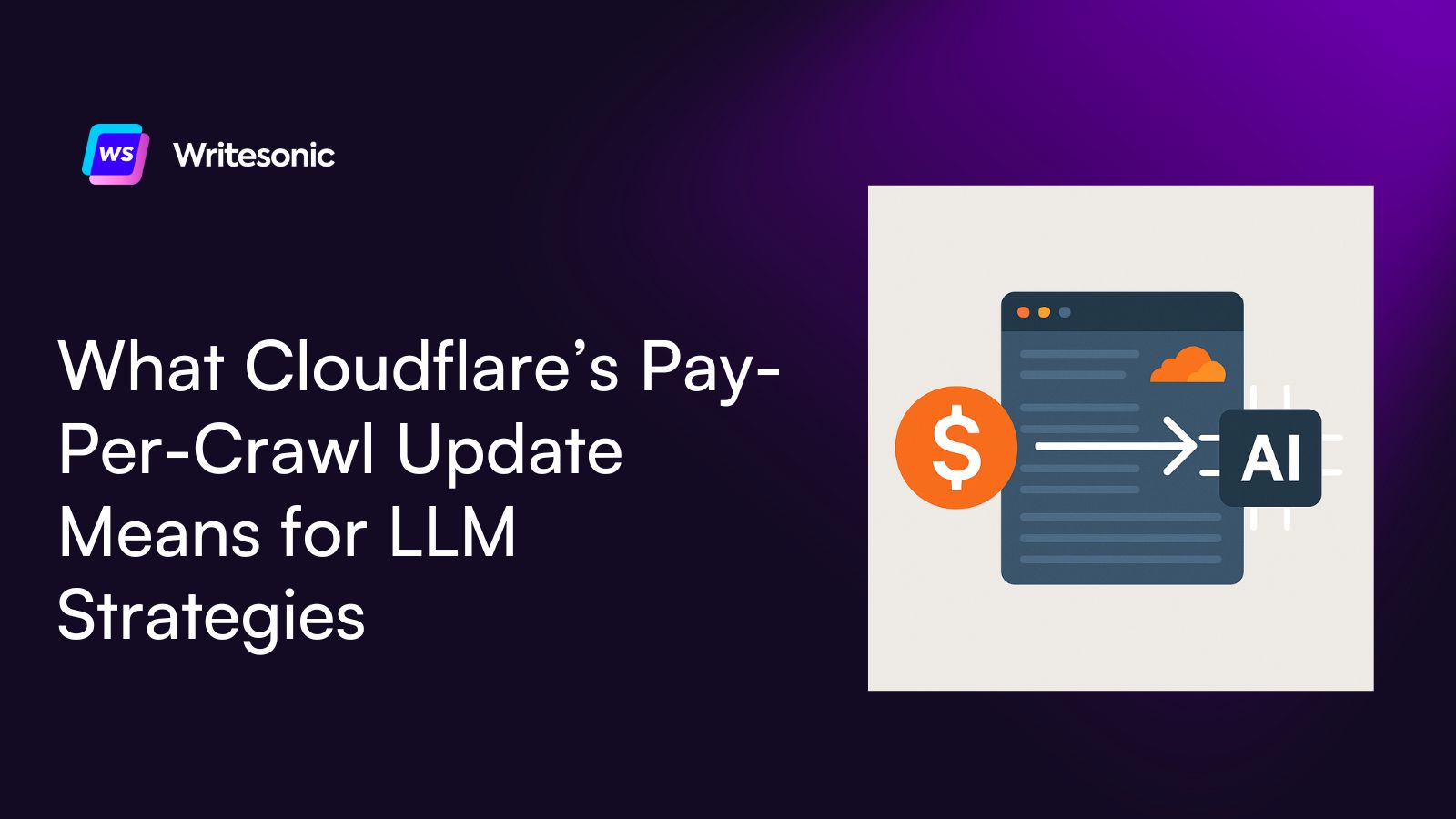 What Cloudflare’s Pay-Per-Crawl Update Means for LLM Strategies