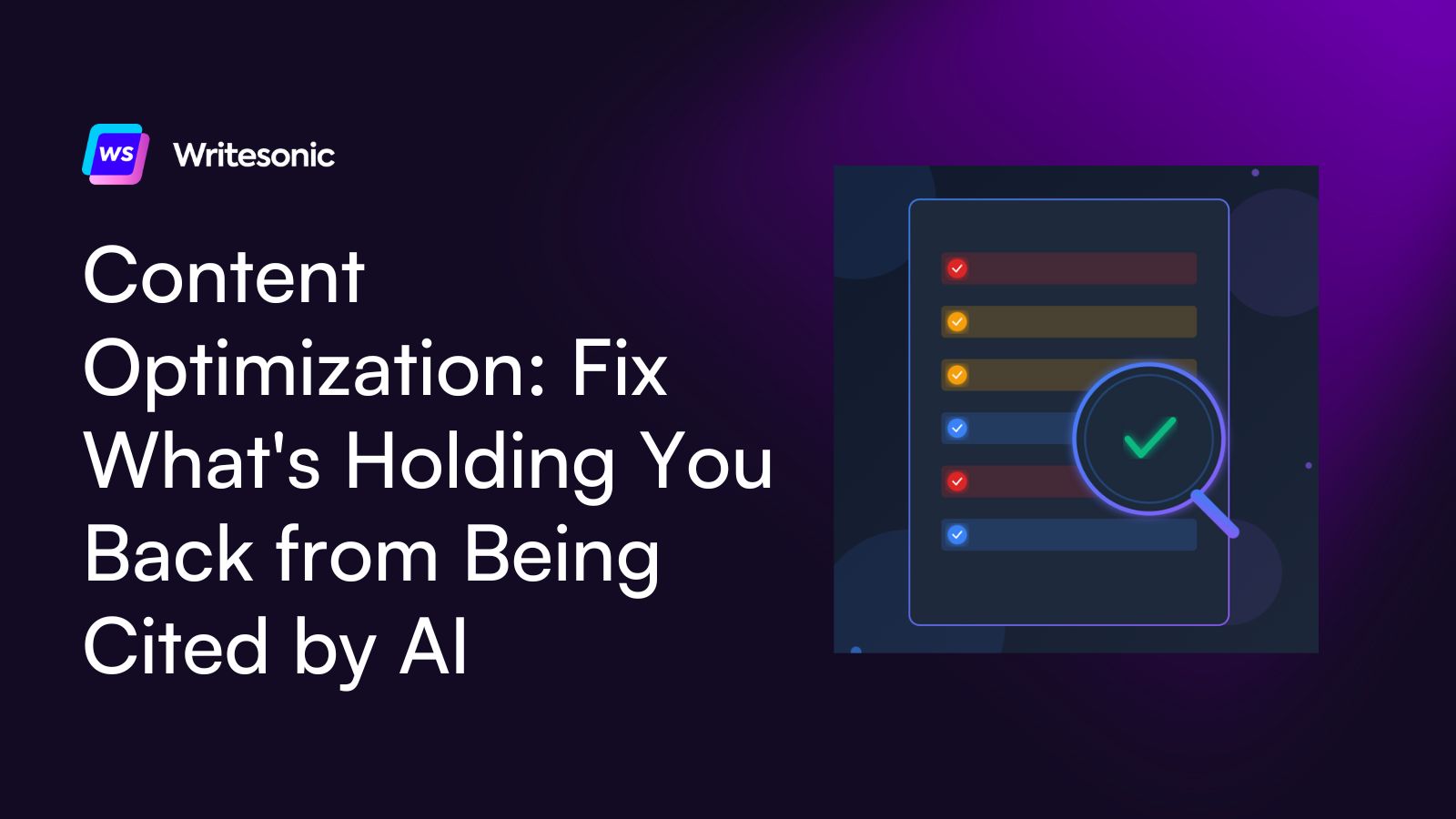 Content Optimization: Fix What’s Holding You Back from Being Cited by AI