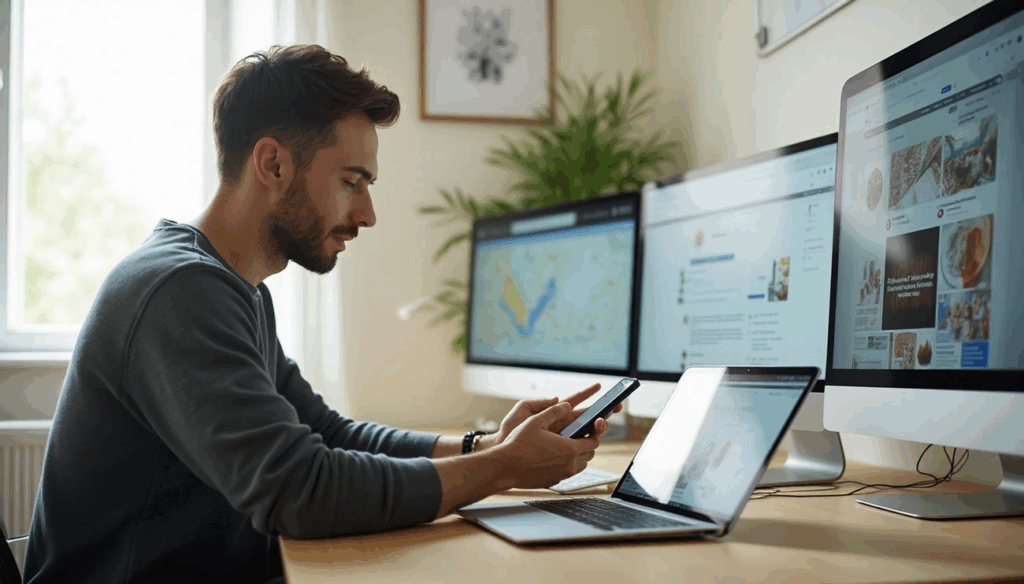 AI-generated image by Writesonic: Change in consumer search habits due to AI