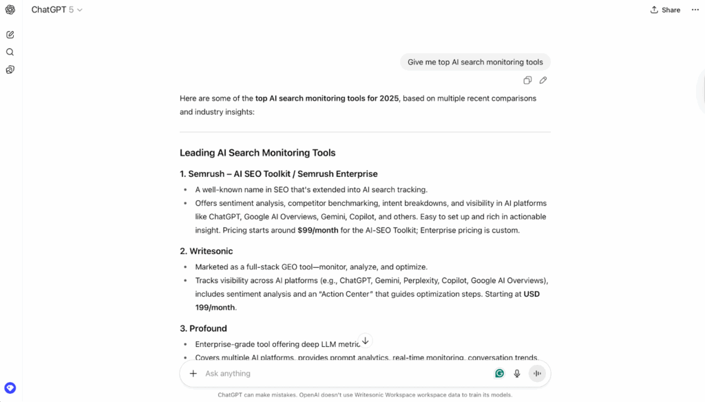 AI Search Results - What is Search Everywhere Optimization