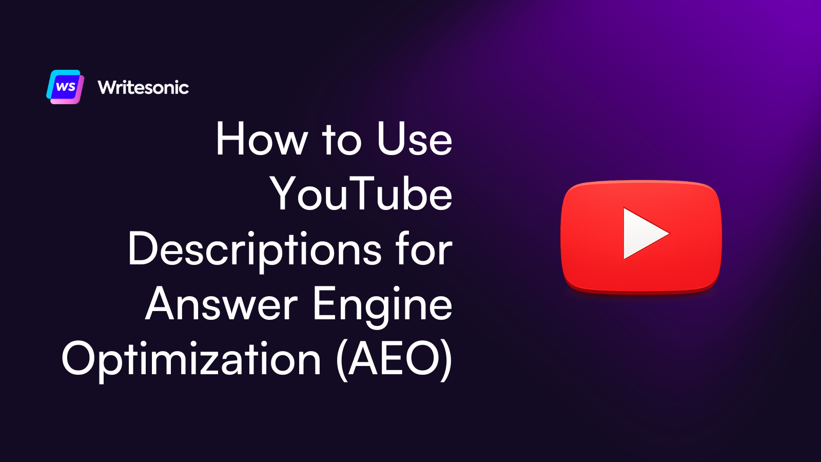 How to Use YouTube Descriptions for Answer Engine Optimization (AEO) in 2026
